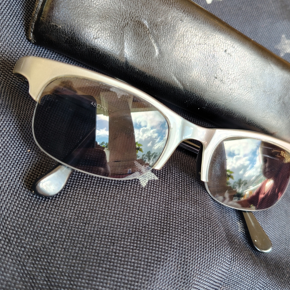 Tender Black and Silver Sunglasses